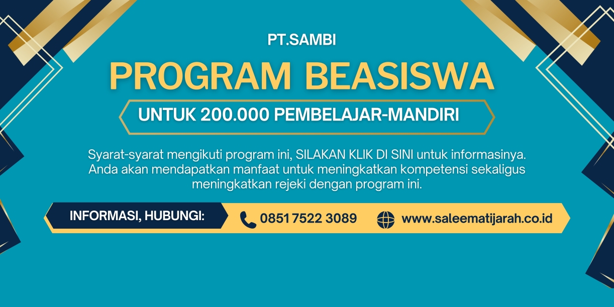 PROGRAM BEASISWA KULIAH MANDIRI ONLINE